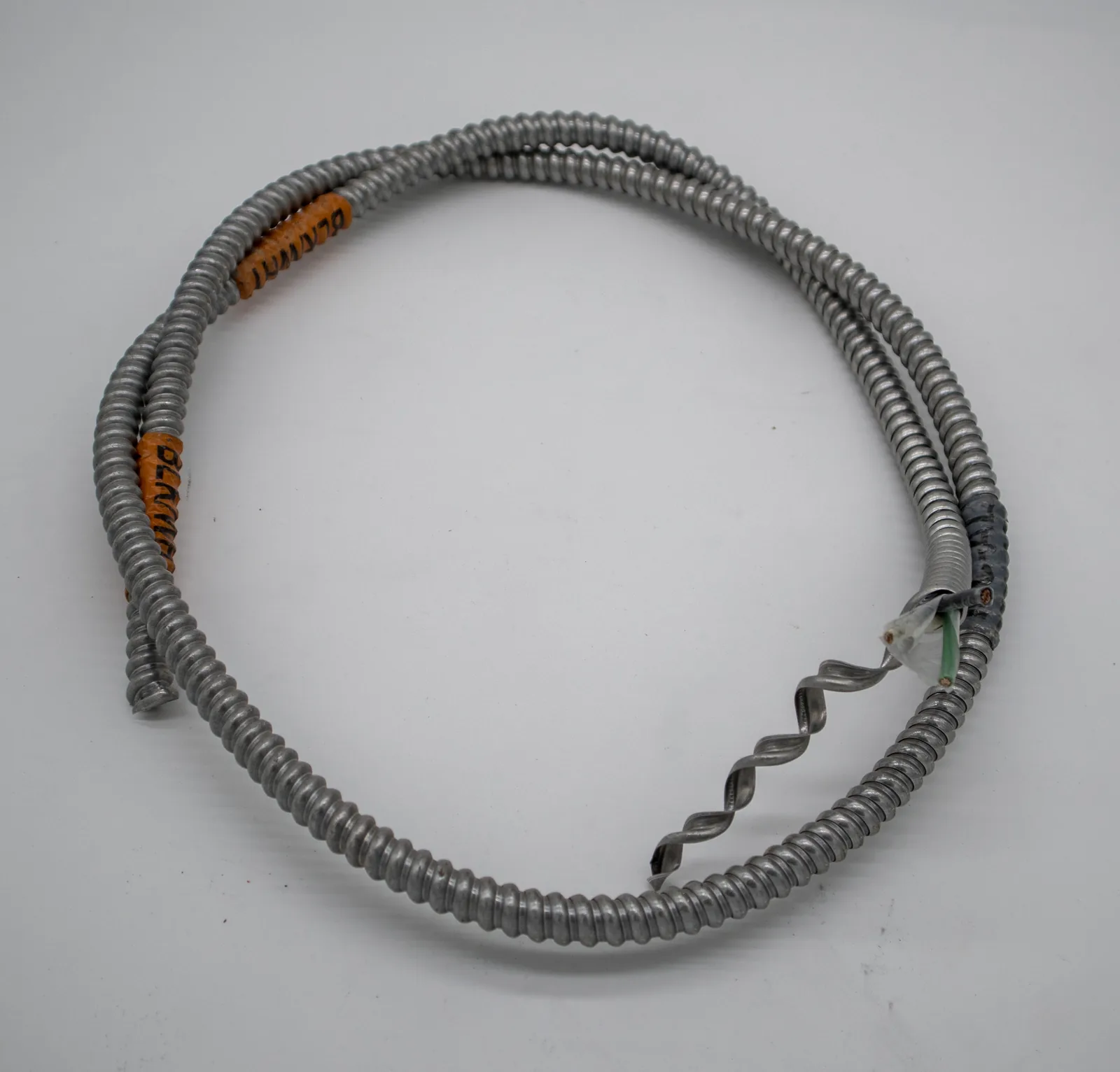 MC Cable Al Armored scrap metal example