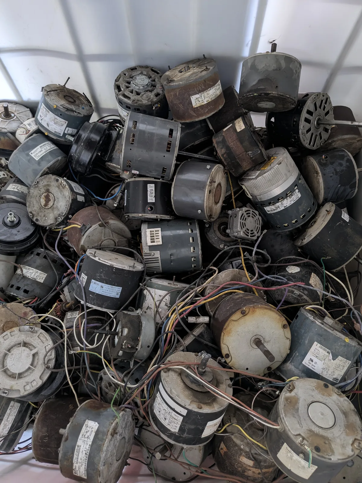 Motors scrap metal example