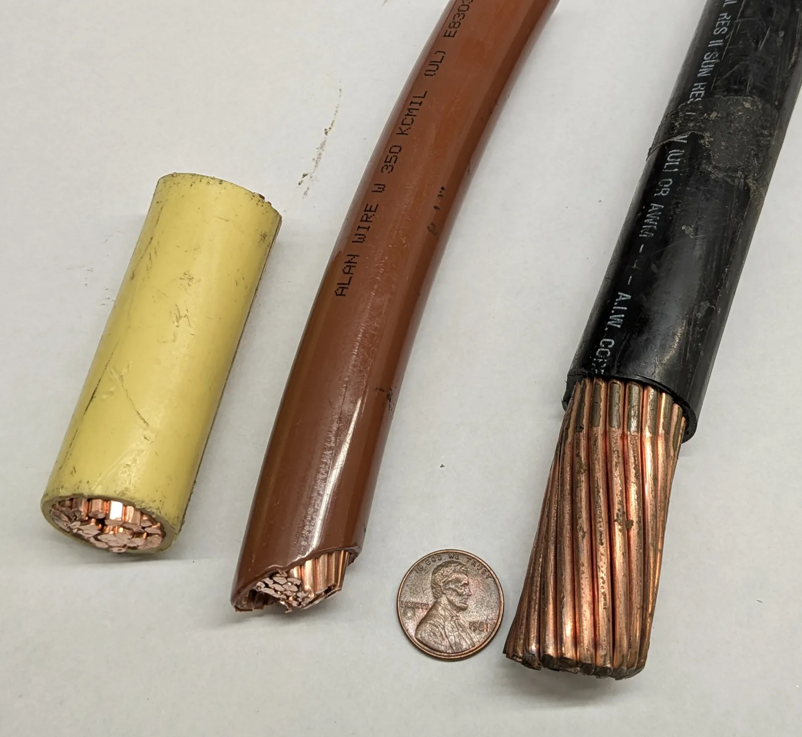 Wire Insulated MCM 88% scrap metal example - Image 2 of 2