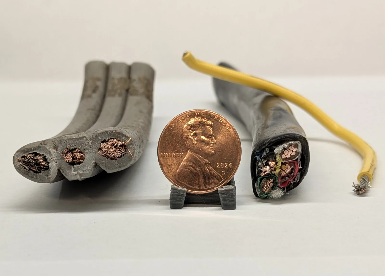 Wire Insulated #2  50% scrap metal example