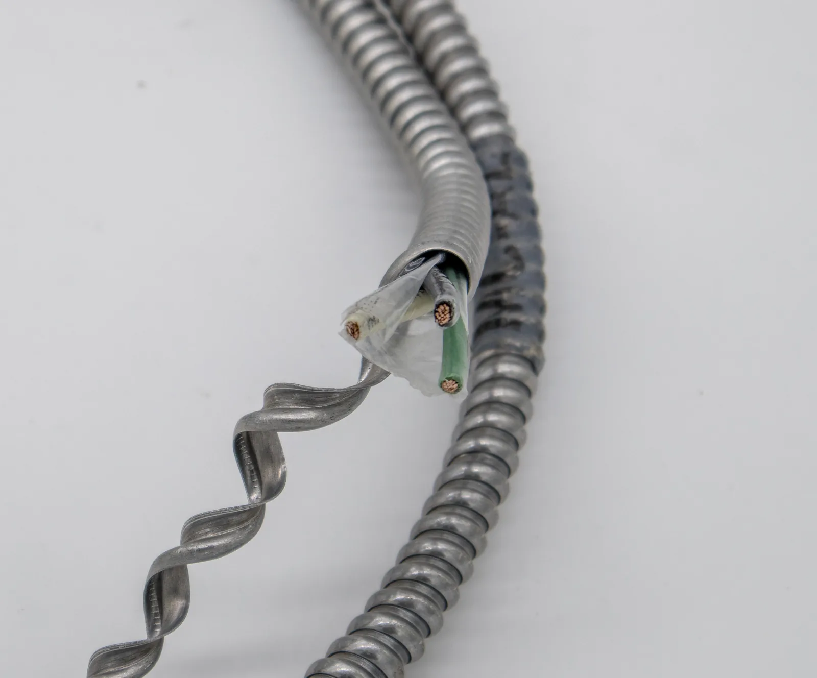 MC Cable Al Armored scrap metal example - Image 2 of 2